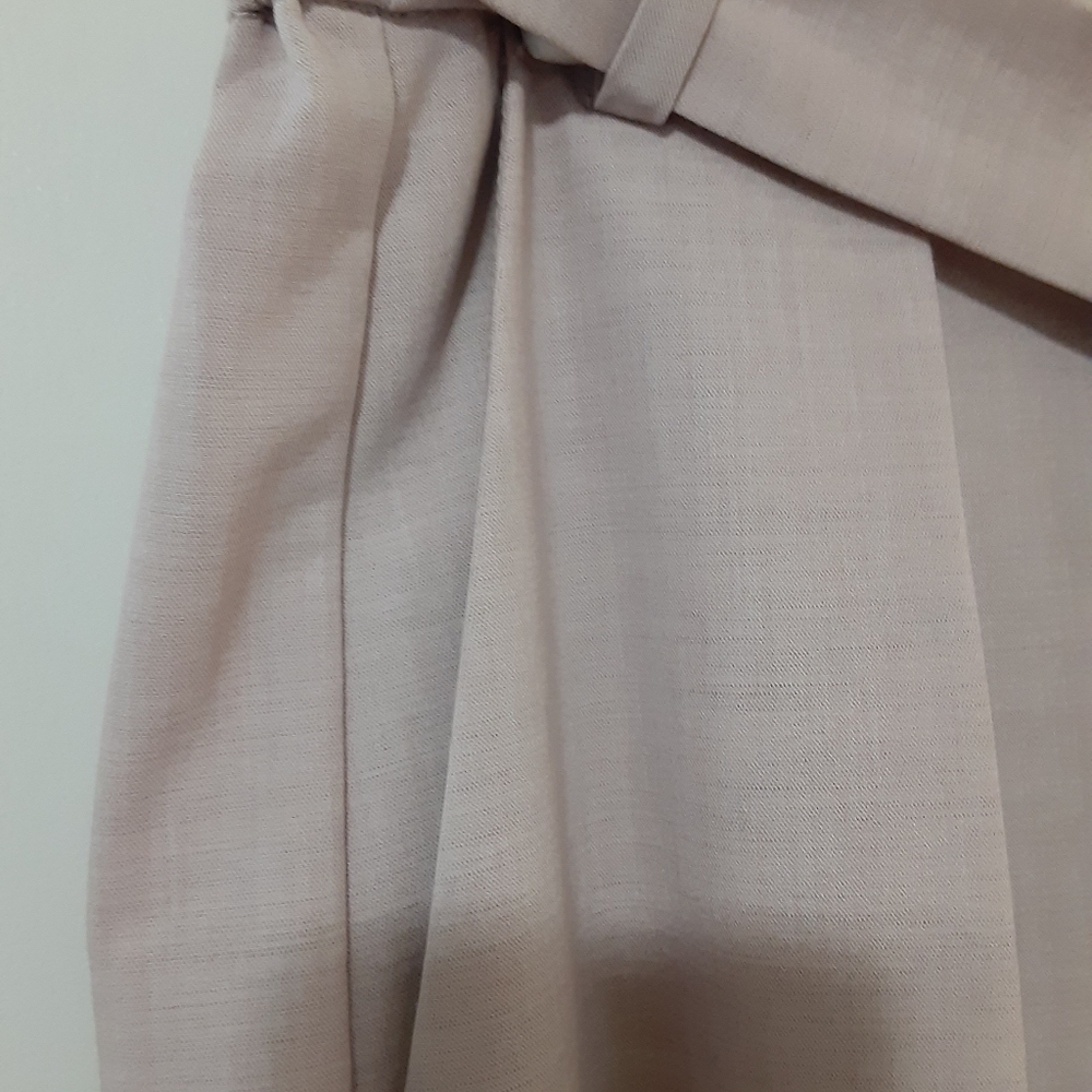 InWear blush pink wide leg belted trousers, women’s size Medium, NWT. - Picture 6 of 9